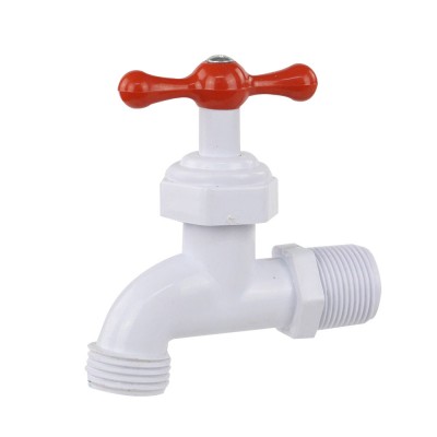 White Color Good quality ABS Plastic Water Tap Faucet